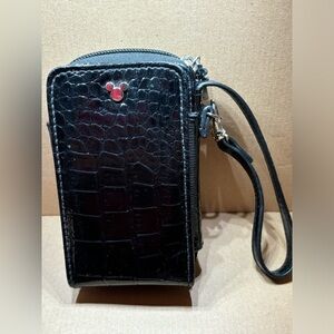 mickey mouse small wallet for women Black‎